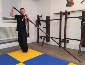 Langstockübung Wing Tsun
